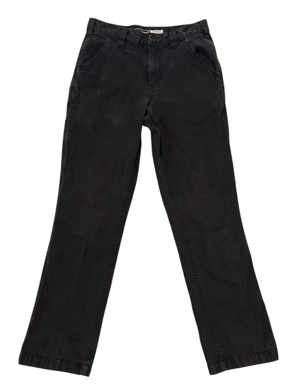 Carhartt Work Pants Black Relaxed Fit Rugged Flex Carpenter Construction 30x32 - Picture 5 of 9